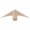 Ekena Millwork Bellingham Smooth Timber Gable Bracket, Douglas Fir, 36"W x 10"H x 1 1/2"D x 5 1/2"F, 7/12 Pitch GBW036X10X0206BEL00SDF - alternate 1